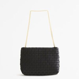 Abercrombie & Fitch Mini Vegan Leather Chain Bag
